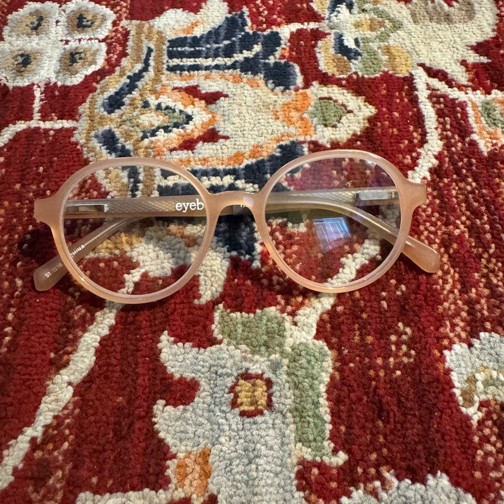 Eyebobs Eyeglasses Prescription +1.50 Pink Frames